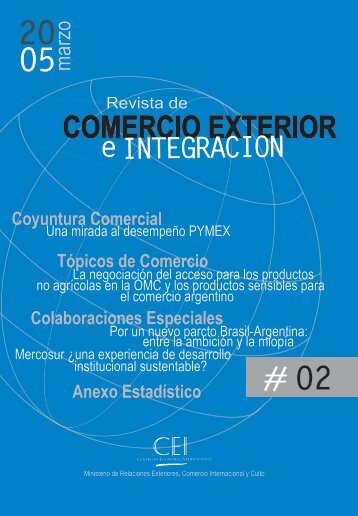 Revista del CEI 2.pdf - Centro de EconomÃ­a Internacional