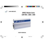 WMO2 Modem Series GSM 900 / 1800 / 1900 - Sierra Wireless, Inc.