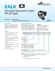 Elevated Approach Light/ PK-30 Type - OkSolar.com