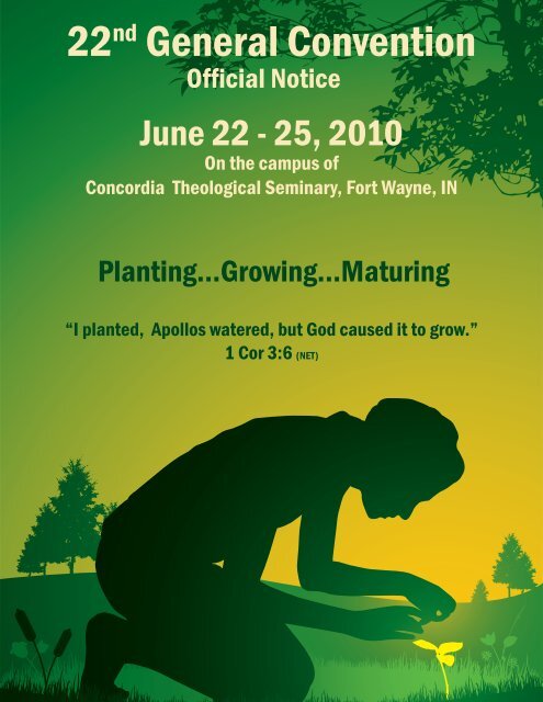 March/April 2010 - The American Association of Lutheran Churches