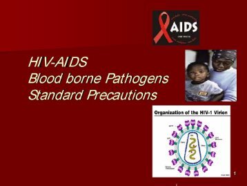 HIV / AIDS Universal Precautions - CNHS