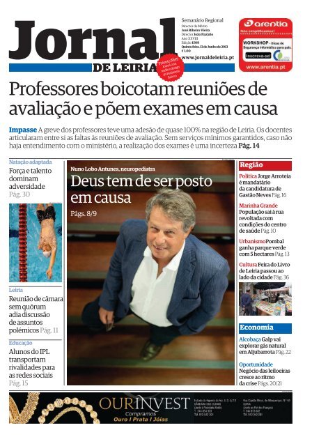 Jornal de Leiria - Casa Pia não tem de jogar com 'grandes' em Leiria