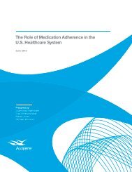 The Role of Medication Adherence in the U.S. Healthcare System