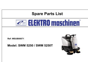 Spare Parts List