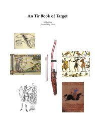 An Tir Book of Target - Kingdom of An Tir
