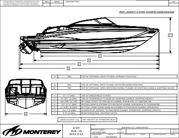 M3 Shipping Dimensions - Monterey Boats