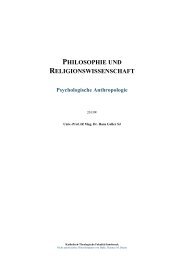 PHILOSOPHIE UND RELIGIONSWISSENSCHAFT - Braito.net