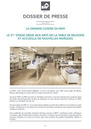 DOSSIER DE PRESSE - Groupe Galeries Lafayette