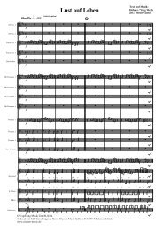 BB 67 Lust auf Leben Pdf-Partitur
