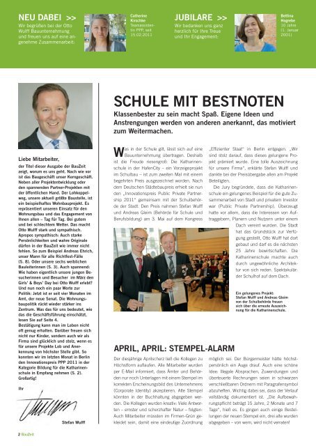 Bauzeit Juni 2011