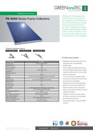 FK 6000 Series Frame Collectors - GREENoneTEC