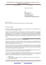 UNION REGIONALE DES PROFESSIONNELS ... - URPS-ML Corse