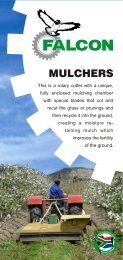 MULCHERS pdf - Falcon Agricultural Equipment