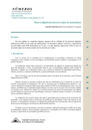 Pizarra digital interactiva en aulas de matemÃ¡ticas - Sociedad ...