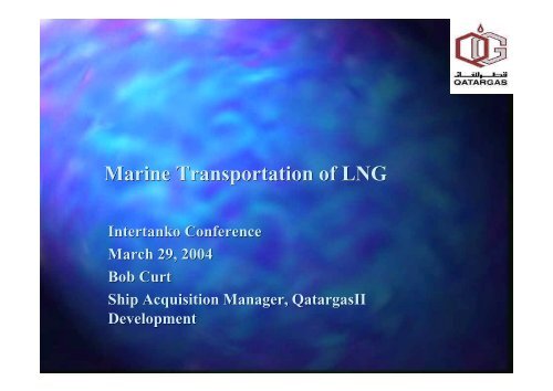 Marine Transportation of LNG