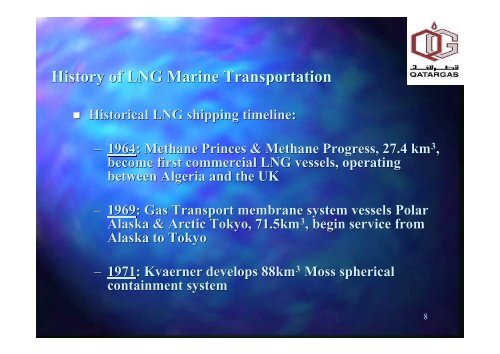 Marine Transportation of LNG