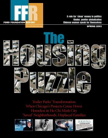 The Housing Puzzle - Ford Foundation