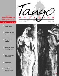 Visit the Tango Noticias Web Site - info