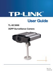 TL-SC3000 3GPP Surveillance Camera - Mondo Plast