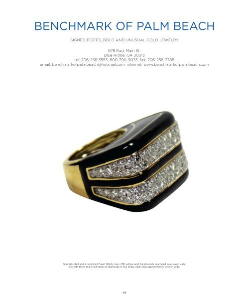 Catalogue - Palm Beach Jewelry, Art & Antique Show