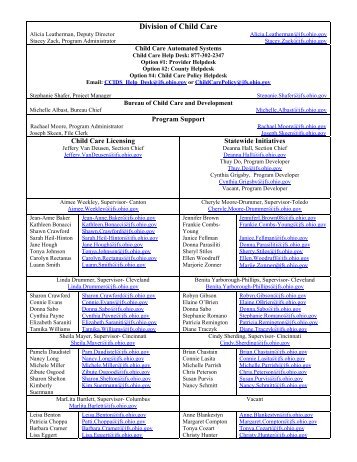 Division of Child Care