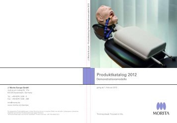 Produktkatalog 2012 - Morita Italia