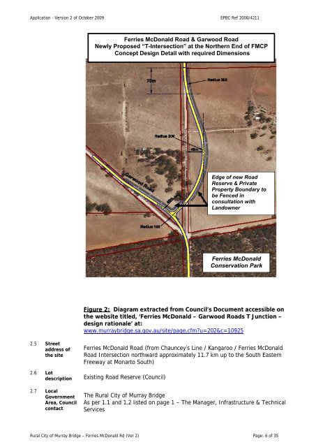 Referral of proposed action - Rural City of Murray Bridge - SA.Gov.au