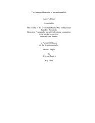 Rebecca Shapiro Thesis (11 May 2011).pdf - Brandeis Institutional ...
