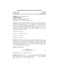 6.436J Fundamentals of Probability, Problem Set 8