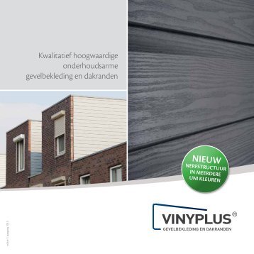 Brochure - vinyPlus kunststof gevelbekleding