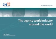 The agency work industry around the world - Ciett