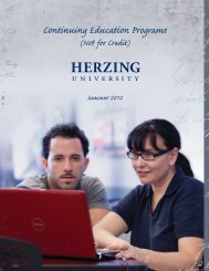 MasterLink Training - Herzing University