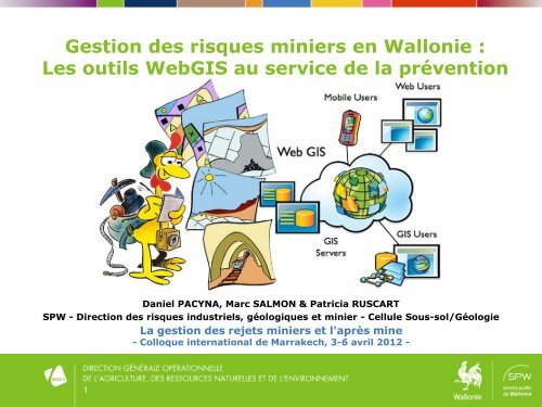 Gestion des risques miniers en Wallonie - Service gÃ©ologique de ...