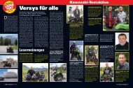 Versys für alle - Kawasaki