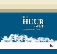 De huurwet - achtste editie augustus 2007 - Triviatiq