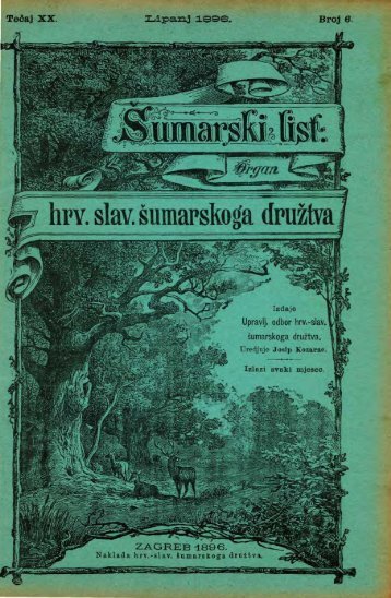 Å UMARSKI LIST 6/1896