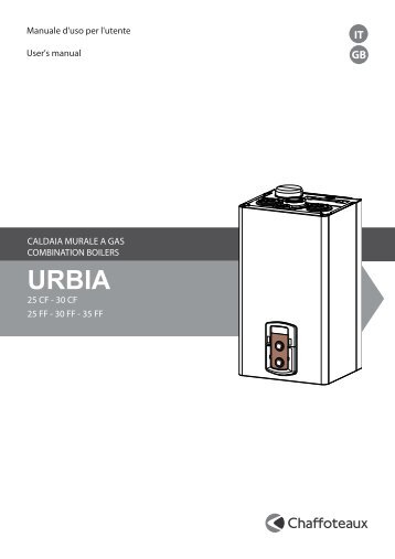 CHAFFOTEAUX Manuale utente urbia - Certificazione energetica ...