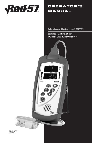 Operator's Manual: Rad-57 - Masimo