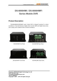 DS-8000HMI HFMI Mobile DVR - Security One Argentina