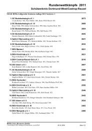 RundenwettkÃ¤mpfe 2011 SchÃ¼tzenkreis Dortmund ... - Bezirk Hellweg