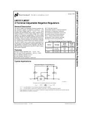 LM137/LM337 3-Terminal Adjustable Negative Regulators - HEP