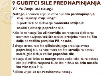 09 Gubitci sile prednapinjanja