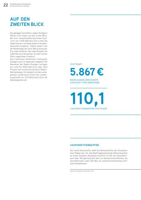 54 Immobilienreport Einzelhandel - Immobilienverlag Stuttgart