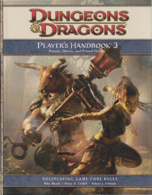 Player S Handbook 3 Pdf Free