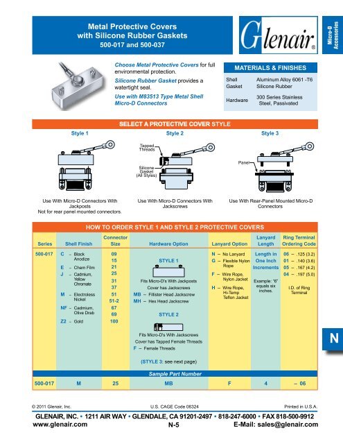 High-Performance Micro-D Connectors and Cables - Pan Pacific ...