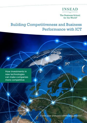 Building Competitiveness and Business Performance with ICT