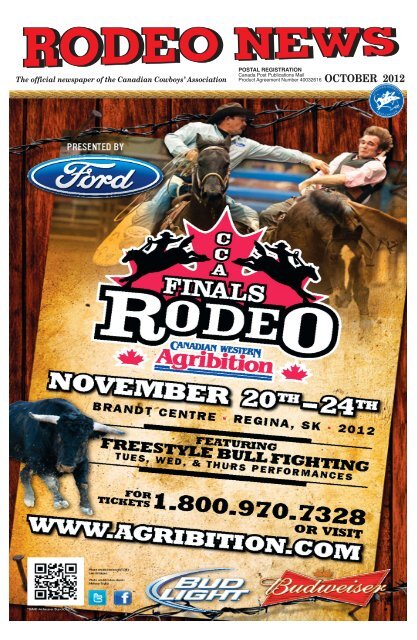 OCTOBER 2012 - Canadian Cowboys Association