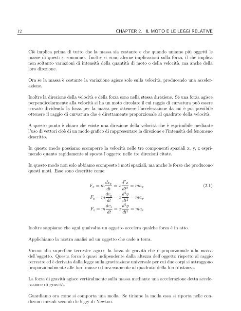 Fisica I anno: Appunti - STOQ