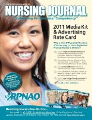 2011 Media Kit & Advertising Rate Card - RPNAO