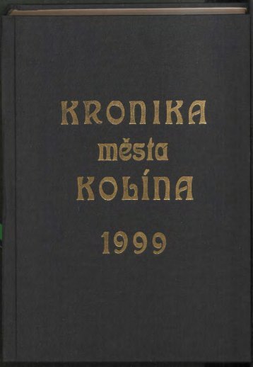 Kronika 1999 Barevné provedení (21,8 MB) - Kolín